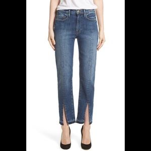Frame Denim Le Nouveau Split Hem Jeans 25